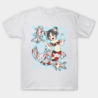 Goldfish Mermaid (Telescope, Demekin) T-Shirt